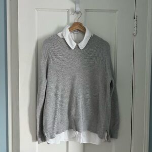 Seraphine Maternity/Nursing Shirt and Sweater Set Small